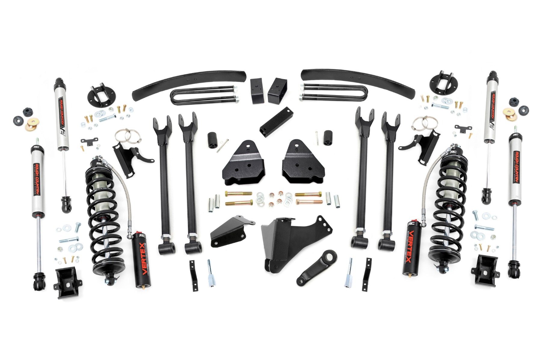 6 Inch Lift Kit  |  Diesel  |  4 Link  |  OVLDS  |  C/O V2 | Ford F-250/F-350 Super Duty (05-07)