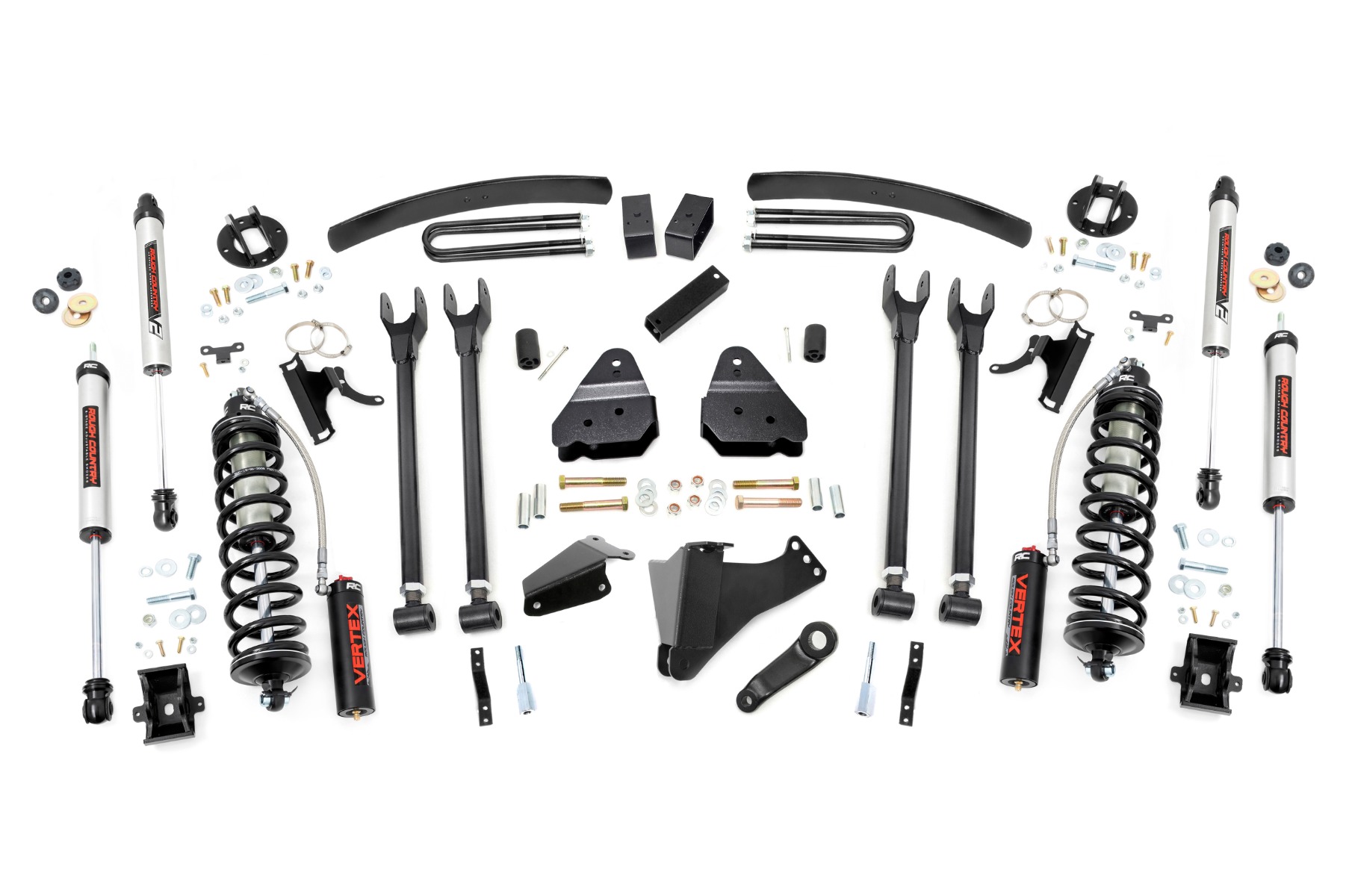 6 Inch Lift Kit  |  Gas  |  4 Link  |  No OVLDS  |  C/O V2 | Ford F-250/F-350 Super Duty (05-07)