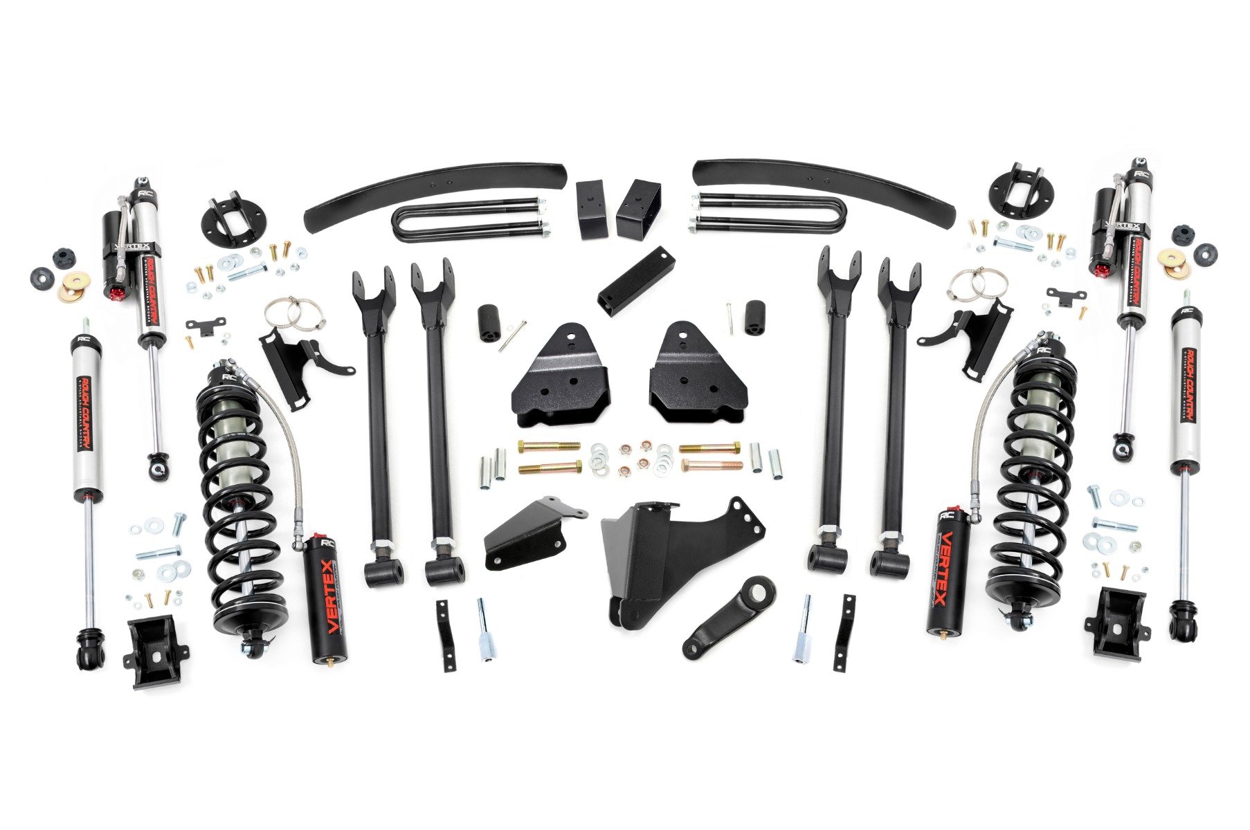 6 Inch Lift Kit | Gas | 4 Link | No OVLDS | C/O Vertex | Ford F-250/F-350 Super Duty (05-07)