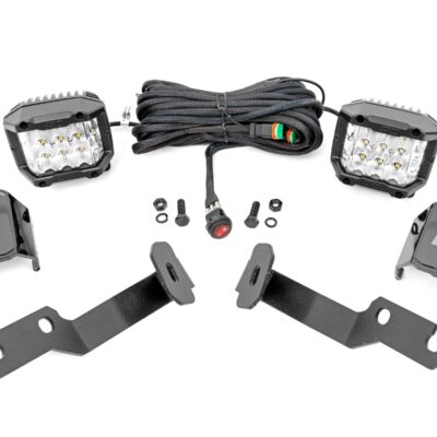 LED Light Kit | Ditch Mount |  3" OSRAM | Wide | Toyota Tacoma 2WD/4WD (05-15)
