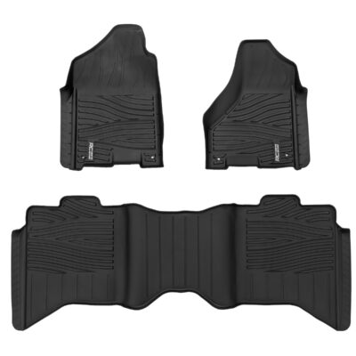 Flex-Fit Floor Mats | FR & RR | Crew Cab | Ram 1500 2WD/4WD (2012-2018 & Classic)