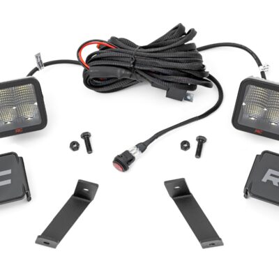LED Light Kit | Ditch Mount | 2" Spectrum Pair | Spot | Jeep Cherokee KL (14-21)