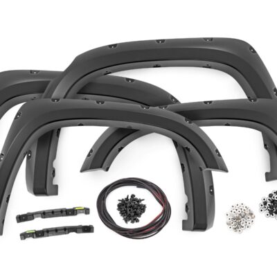 Pocket Fender Flares | 1D6 Silver Sky Metallic | Toyota Tundra 2WD/4WD (14-21)