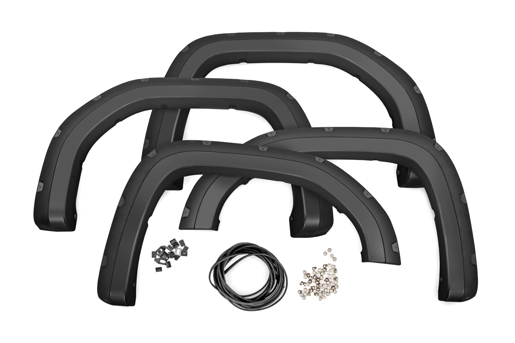 Pocket Fender Flares | G1K Stone Blue | GMC Sierra 1500 2WD/4WD (2019-2025 & Classic)
