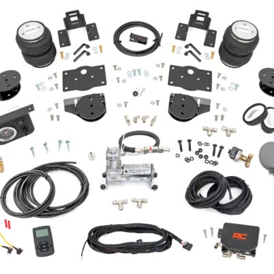 Air Spring Kit w/compressor | Wireless Controller | 4 Inch Lift Kit | Ram 1500 (19-26)
