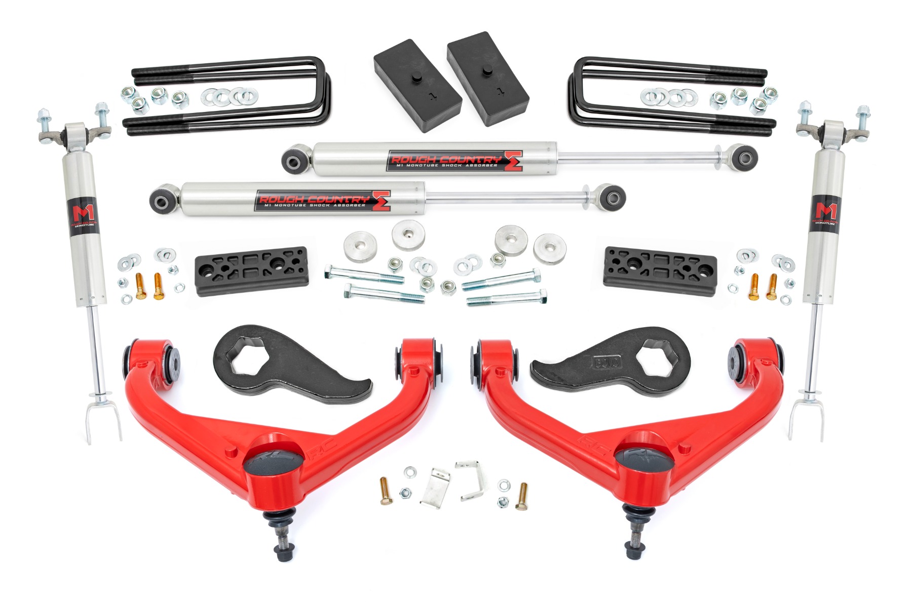 3 Inch Lift Kit | UCAs | M1 | w/ Overloads | Chevy/GMC 2500HD/3500HD (20-26)