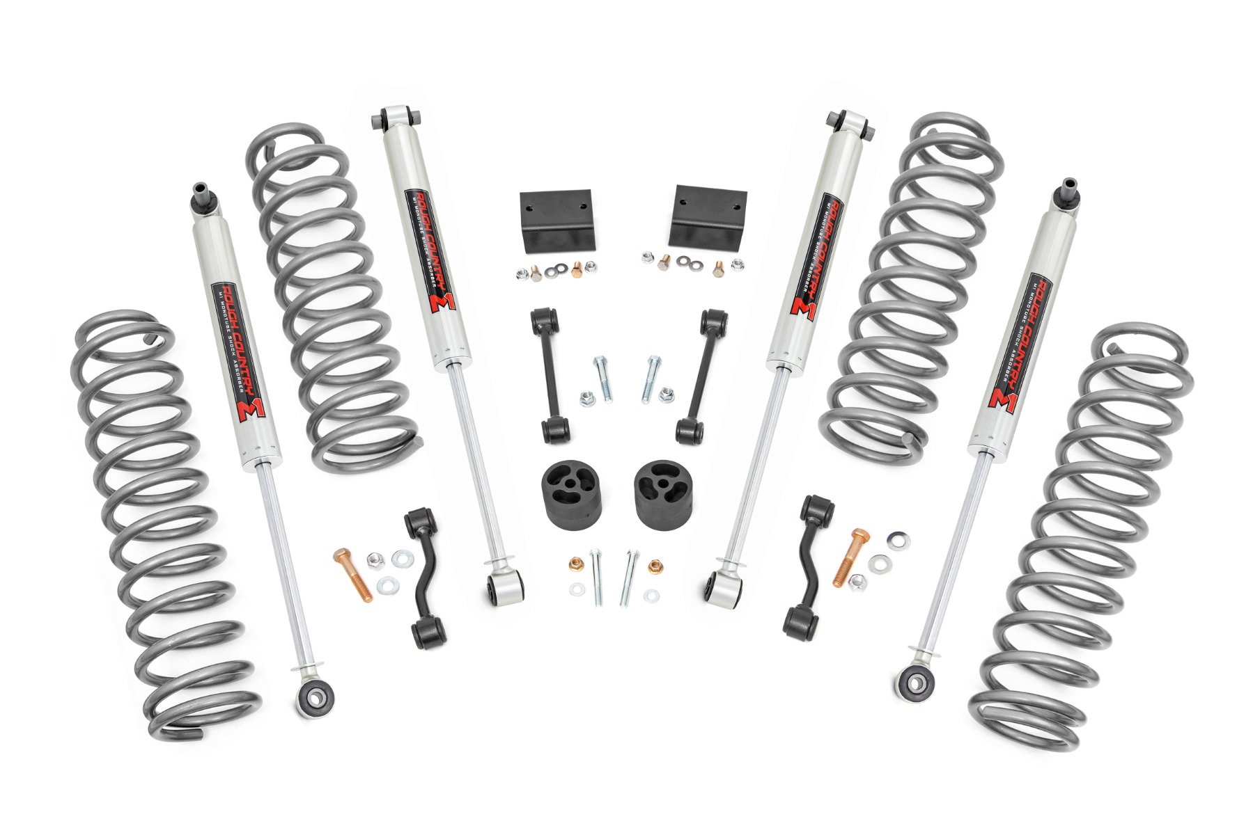 2.5 Inch Lift Kit | Coils | M1 | Jeep Wrangler JL 4WD (2024-2026)