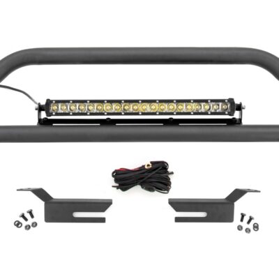 Nudge Bar | 20 Inch Chrome Single Row LED | Ford Bronco 4WD (2021-2025)
