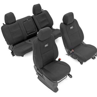 Seat Covers | FR & RR | Crew Cab | Nissan Frontier 2WD/4WD (2022-2026)