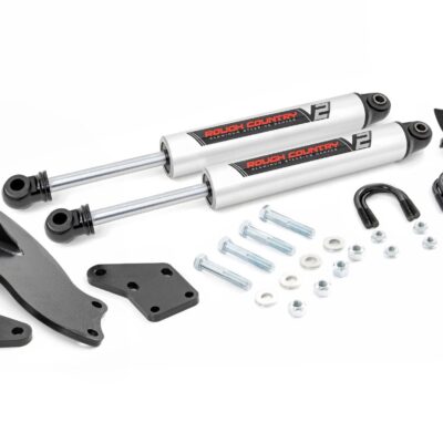 V2 Steering Stabilizer | Dual | 2.5-8 Inch Lift | Ram 2500 (14-26)/3500 (13-25)