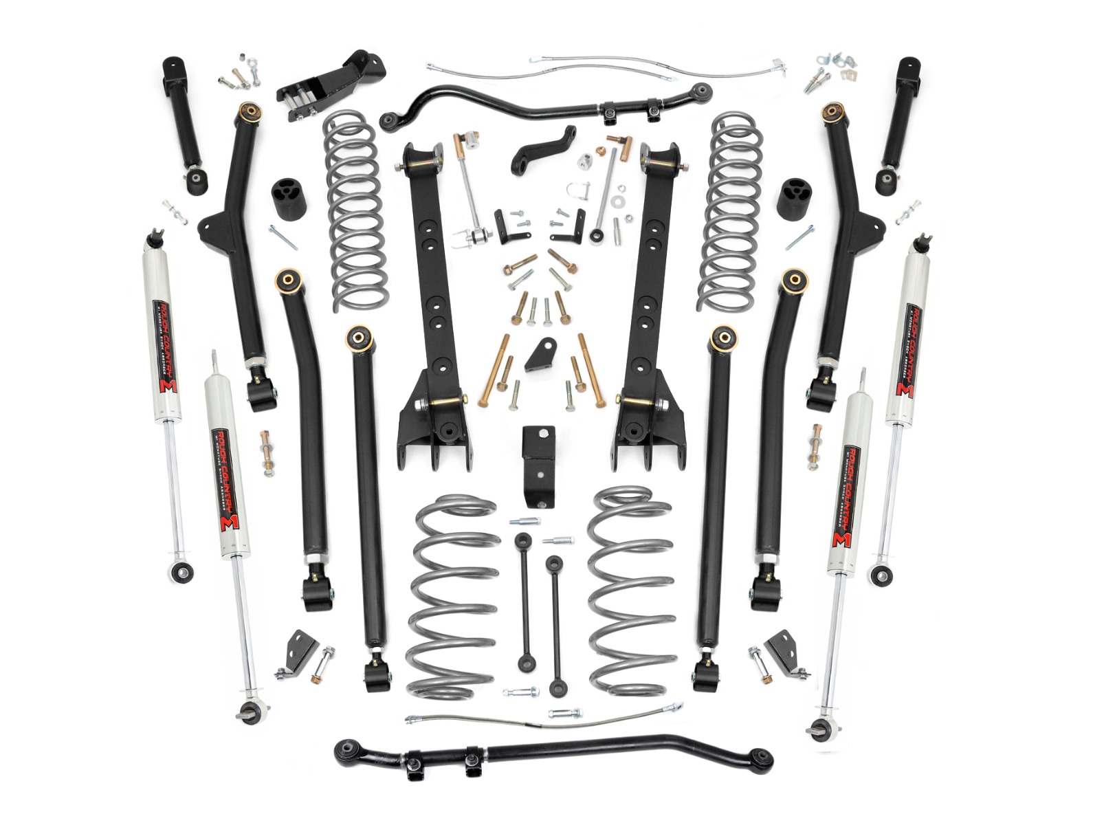 4 Inch Lift Kit | Long Arm | M1 | Jeep Wrangler TJ 4WD (1997-2006)