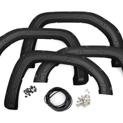 Defender Pocket Fender Flares | G9K Satin Steel | GMC Sierra 1500 2WD/4WD (2019-2025 & Classic)