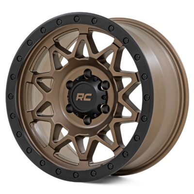 Rough Country 78 Series Wheel | Simulated Beadlock | Bronze/Black | 18x9 | 6x5.5 | +0mm