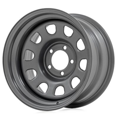 Steel Wheel | Gray | 17x9 | 6x5.5 | 4.25 Bore | -12