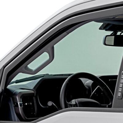 Side Window Deflectors | In Channel Rain Guard | Ford F-150/Lightning/F-250/F-350/Raptor (15-26)
