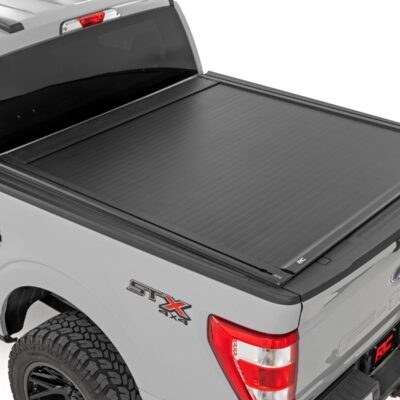 Powered Retractable Bed Cover | 5'7" Bed | Ford F-150 (15-26)/F-150 Lightning (22-26)