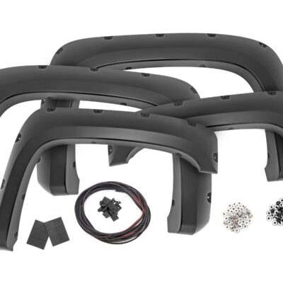 Pocket Fender Flares | 5'9" Bed | GBA Black | Chevy Silverado 1500 (07-13)
