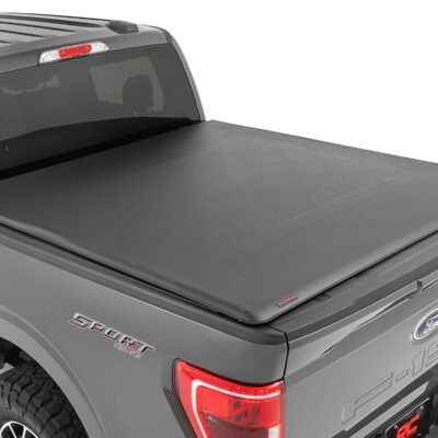 Soft Roll Up Bed Cover | 5'7" Bed | Ford F-150/F-150 Lightning/Raptor  (15-25)
