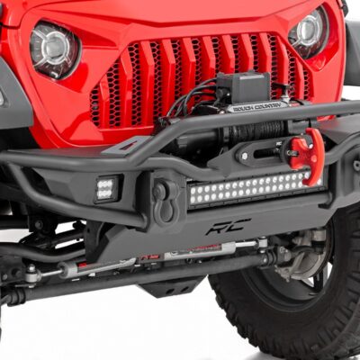 Front Winch Bumper | Tubular | Skid Plate | Jeep Gladiator JT/Wrangler JK & JL/Wrangler Unlimited