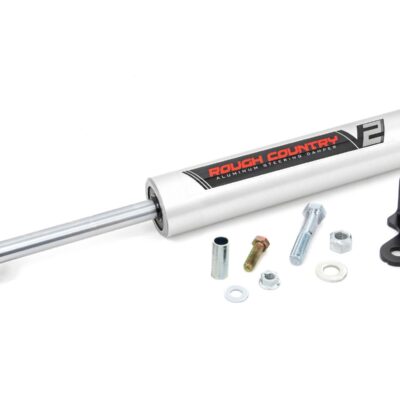 V2 Steering Stabilizer | Relocation Bracket | Jeep Wrangler JK/Wrangler Unlimited (07-18)