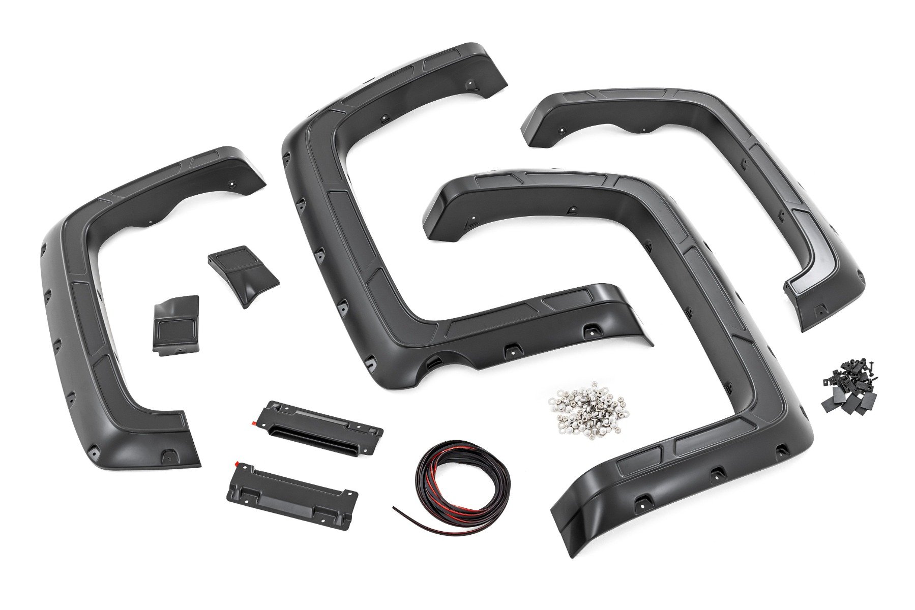 Fender Flares | Defender l 5'9" Bed  | GCN Victory Red | Chevy Silverado 1500 (14-18 & Classic)
