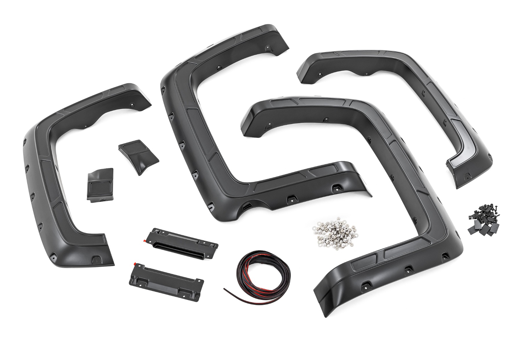 Fender Flares | Defender l 5'9" Bed  | GXG Tungsten | Chevy Silverado 1500 (14-18 & Classic)
