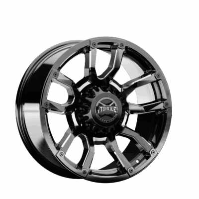 Torque Impact | Gloss Black w/Milled Accents | 20x9 | 8x180 | 0mm