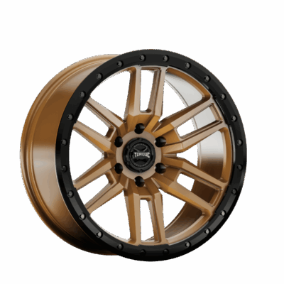 Torque Pritchett | Bronze w/Black Lip | 17x9 | 6x5.5 | 0mm