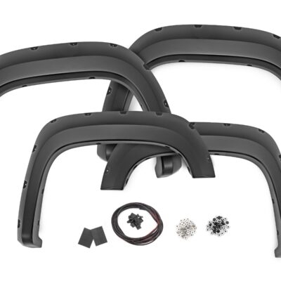 Pocket Fender Flares | GBA Black | 6'7" & 8' Bed | GMC Sierra 1500 (07-13)