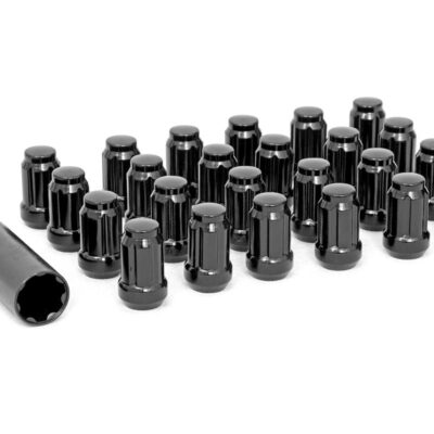 1/2x20 Lug Nut Set of 24 | Black