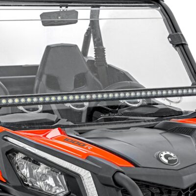 LED Light Kit | Front Mount | 40" Black-Series Single Row | Can-Am Maverick Sport 1000R