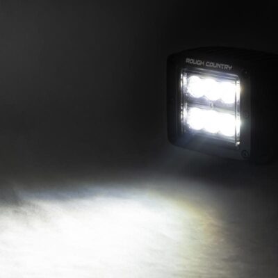 2 Inch Black Series LED Light Pods | Spot | Square