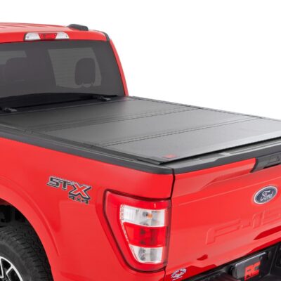Hard Tri-Fold Flip Up Bed Cover | 6'7" Bed | Ford F-150 2WD/4WD (2015-2020)
