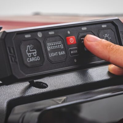 4 Gang Switch Panel | RGB Backlit Buttons | Multifunction Modes