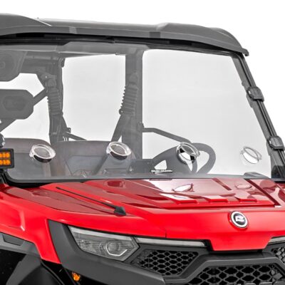 Vented Full Windshield | Scratch Resistant | CFMOTO UFORCE U10 Pro