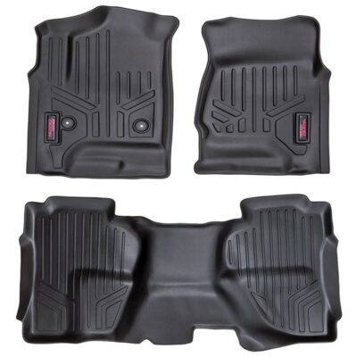 Floor Mats | FR & RR | Ext Cab | Chevy/GMC 1500/2500HD/3500HD 2WD/4WD