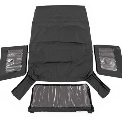 Soft Top | Replacement | Black | 4 Door | Jeep Wrangler Unlimited (10-18)
